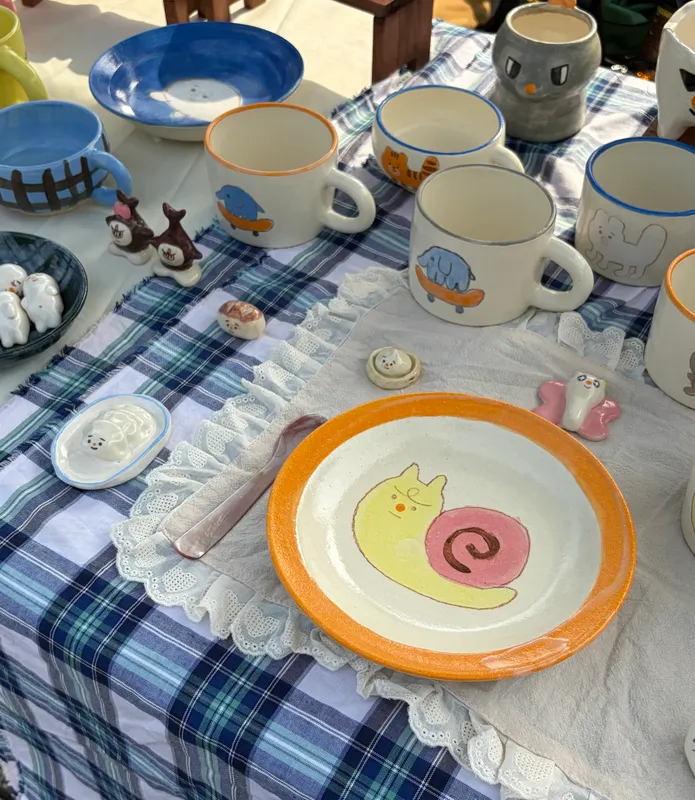 オマメプリプリポタリーの商品写真